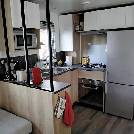 Parque de Campismo Mobil-home - Clim, Tv, Ll - Le Des Rêves 4 étoiles - Mh-a020 *