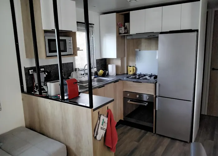 Campingplatz Mobil-home - Clim, Tv, Ll - Le Des Reves 4 Etoiles - Mh-a020 *