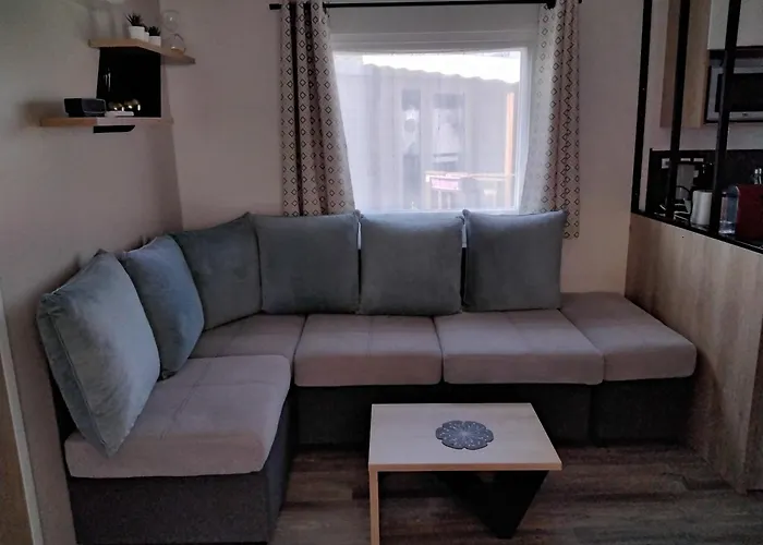 Mobil-home - Clim, Tv, Ll - Le Des Reves 4 Etoiles - Mh-a020 Campingplatz *