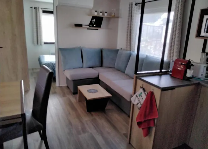 Campingplatz Mobil-home - Clim, Tv, Ll - Le Des Reves 4 Etoiles - Mh-a020