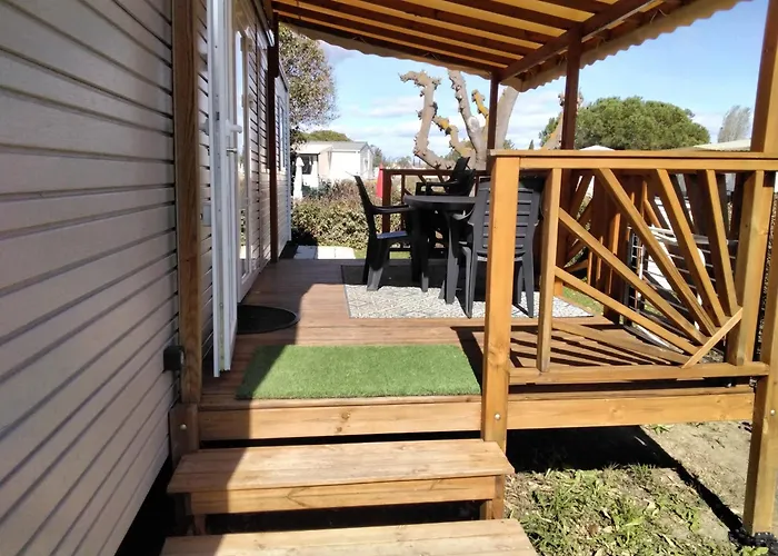 Mobil-home - Clim, Tv, Ll - Le Des Reves 4 Etoiles - Mh-a020 Campingplatz